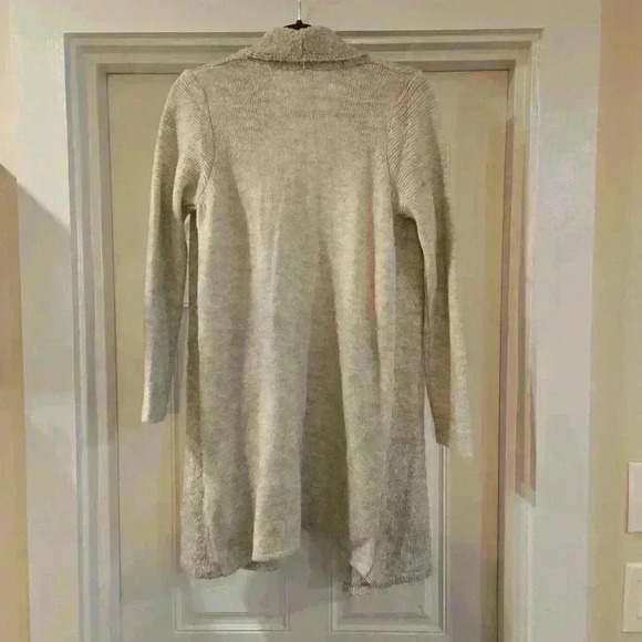 LC Waikiki Womens Long Sleeve Long Open Cardigan Taupe Size Small - Picture 2 of 11